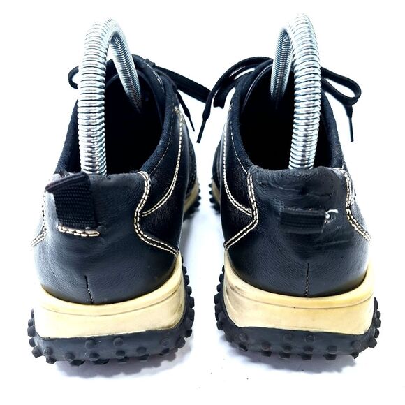 Weather Vane Contrast Stitch Leather Bowler Sneakers Cleated Rubber Soles Sz 8 - Picture 5 of 12